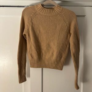 Vince Women's Camel Crew Neck Sweater